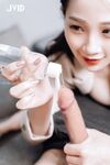 極品JVID高顏值SSS級甜美女神▌婕咪 ▌飛機杯推銷員 橋本有菜名器同款 嫻熟技巧讓客人盡情射精