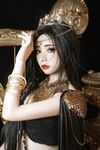 高端ACG業界女神爆機少女▌喵小吉▌頂級畫風《風鈴公主》敏感乳粒 誘人白虎妙不可言