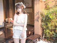 高端ACG業界女神爆機少女▌喵小吉▌清純鄰家《小吉的小鎮生活》掰穴逗乳少女感無敵嫩