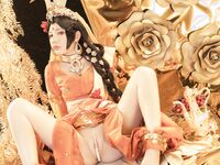 高端ACG業界極品女神爆機少女▌喵小吉▌雙子 天竺少女 猶如墮落在凡間的仙女無可挑剔