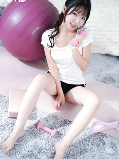 極品身材終極美穴新人【Sugar糖-前衛體驗課】有氧運動練著練著就把衣服練沒了高清原畫