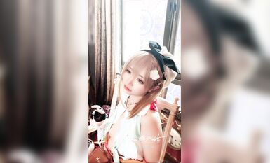 高端ACG業界女神爆機少女▌喵小吉▌六月番 萊莎的煉金工房2 蜜穴超誘人 原版高清4K花絮 (3)