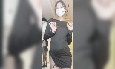 【抖音重磅】人氣女神【草莓小甜心】首次超大尺度露三點【丁姐直播】9月 (20)