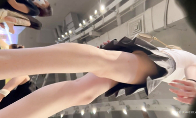 偷拍大师商场尾随偷拍裙底风光 模特身材墨镜女骚窄内裤坐镜头+短裙靓妹逛街试鞋胸大屁股大身材不错