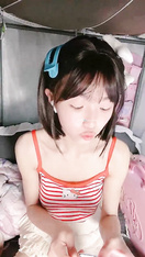 學生主播@我就是嗚崽醬 宿舍尺度福利秀 第二彈3 (1)