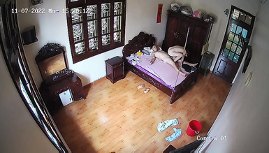 2023最新流出黑客 破解家庭攝像頭偷拍啪啪合集 小哥站著無套搞媳婦逼逼精液流了一地 (14)