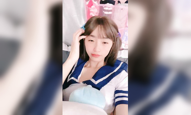 學生主播@我就是嗚崽醬 宿舍尺度福利秀 第二彈4 (14)