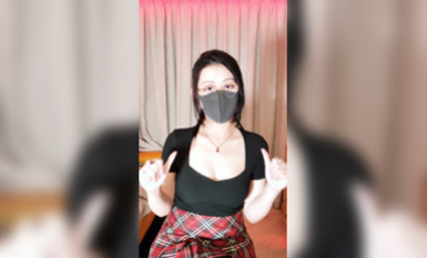 抖音網紅反差母狗『奶咪Naimi』最新六月新作裸舞《小惡魔+美人魚》性感換裝 超清4K (2)