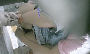 八月最新私房大神 隔牆有眼 原創廁拍 饅頭肥穴勾魂黑絲透明內褲 (14)