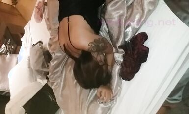 IG知名紋身辣妹 大屁股線下約炮金主無套被猛干呻吟聲堪比女優全程露臉 (15)