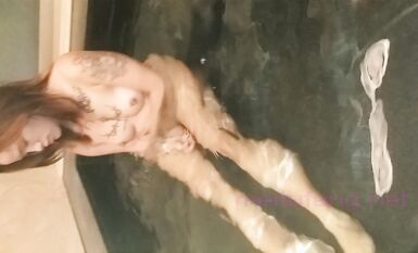 IG知名紋身辣妹 大屁股線下約炮金主無套被猛干呻吟聲堪比女優全程露臉 (7)