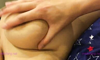 暗黑部落尻語錄！極品巨乳肥臀露臉美女酒後亂性 睡夢中被肏醒無套內射擼點很高完整版 (1)