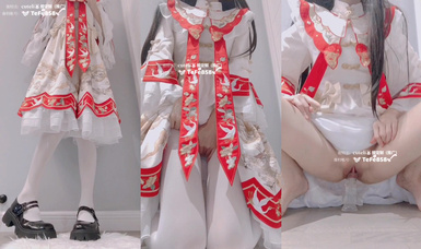 cuteli-紅白洛麗塔