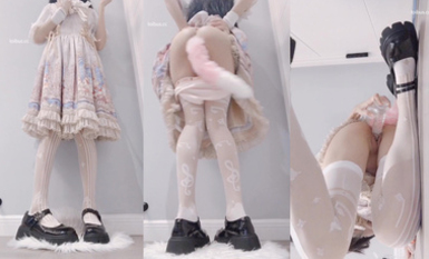 cuteli520 -洛麗塔音符襪