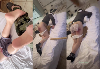 東北教皇· 旗下女子  SM捆綁鞭打調教，小時候被打哭了是委屈，大了被打哭了是享受，女孩們紅彤彤的屁股 真凄慘！