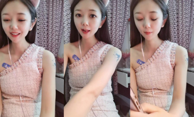 這是個神仙級別的美女，抖音小網紅，十幾萬粉絲，【甜心小西柚】，清純鄰家乖乖風 (5)