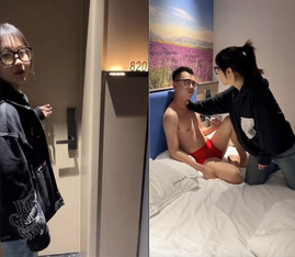 【抖音吃瓜】山东潍坊普斯轻奢酒店8203抓小三完整版视频 红裤衩哥真惨