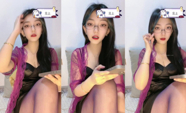 B站反差福利姬【黑絲小媽缺愛版】直播雙視角 私拍福利 (5)