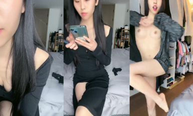 2024年1月新作，新人，校花級女神，美到爆炸，【一隻酸檸檬】，挺有氣質的一個美女，獨居家中柳腰翹臀扭起來 (6)