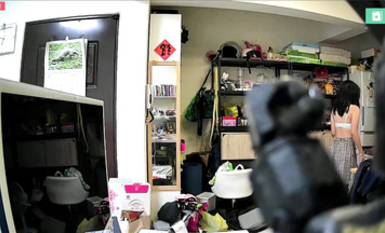 2024-05-10_臺北家庭監控_[內衣內褲]_姊妹換衣準備上學