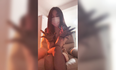 #小X大王 #套路直播 高跟絲襪美腿足交榨精紅綠燈羞辱調教 合集 (4)