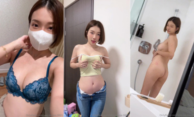 零零後韓國純愛情侶「Zhen禎」OF純愛私拍，白嫩蘿莉學生系少女尤物，性感肥臀模特身材，行走的電動小馬達 (5)