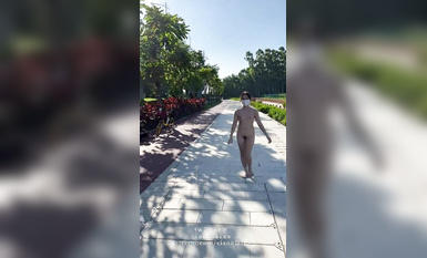 推特極品反差婊『小妮子』攜雙閨蜜極限露出 戶外全裸 野戰跪舔 黑絲啪啪 高清xiaonizi第二彈 (6)