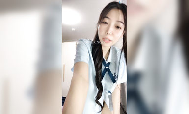 【濕濕】絕頂長腿騷母狗狗鏈舔內褲高跟鞋插逼 (39)