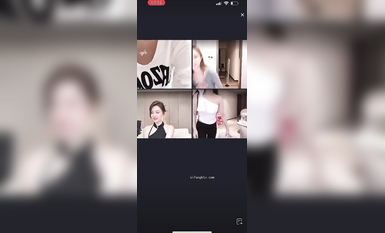 最新《瘋狂抖音》外篇之《抖音擦邊3》顏值主播直播各顯神通 閃現 走光露點 刷邊PK (192)
